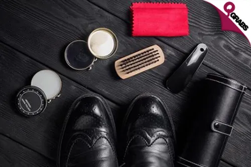 From QR29 Make Those Dress Shoes Shine with a Traveling Shoe Care Kit! (Up to QR104 Value)